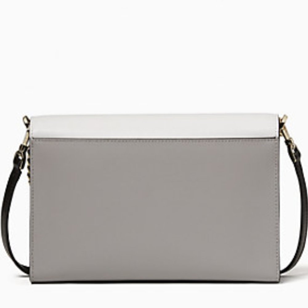 Kate Spade NIMBUS GREY MULTI Carson Colorblock Convertible Crossbody NWT - Picture 5 of 5